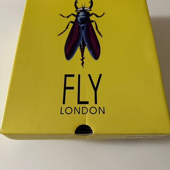 Fly London Black Suede Ankle Boots.  New without tags.  Size 39. - Picture 11 of 12